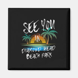 Aimant Vous Voir Honolulu Vintage Oahu Hawaii Surfeur Hom