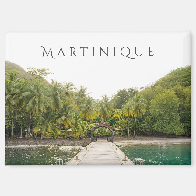 Aimant Voyage à Anse Noire, Martinique (Recto)