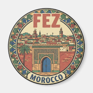 Aimant Voyage à Fès Maroc