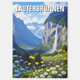 Aimant Voyage à Lauterbrunnen en Suisse