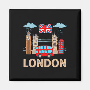 Aimant Voyage à Londres 2026 Réunion de famille Royaume-U