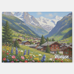 Aimant Voyage à Wengen en Suisse