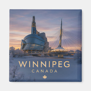 Aimant Voyage à Winnipeg Manitoba Prairie City