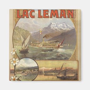Aimant Voyage au Lac Léman