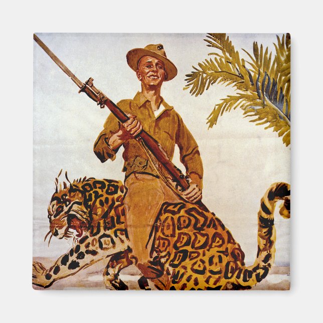 Aimant Voyage ? Aventure ? Rejoignez les Marines ! (Devant)