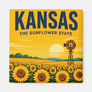 Aimant Voyage dans les Grandes Plaines du Kansas et les c