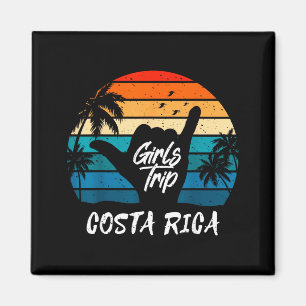 Aimant Voyage de filles au Costa Rica correspondance Cost
