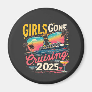 Aimant Voyage de filles de croisière 2025 Voyage de fille