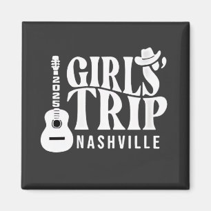 Aimant Voyage de filles Nashville 2025 vacances été