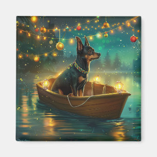 Aimant Voyage de Noël de la Kelpie australienne