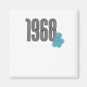 Aimant Voyage de paix Hippie 1968 Power Aqua