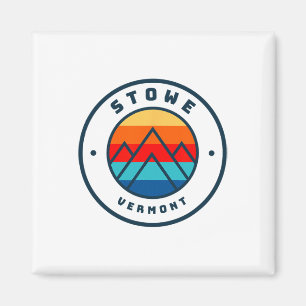 Aimant Voyage de ski à Stowe Vermont pour la famille