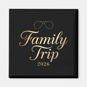 Aimant Voyage en famille 2026 Week-end en famille 2026 po