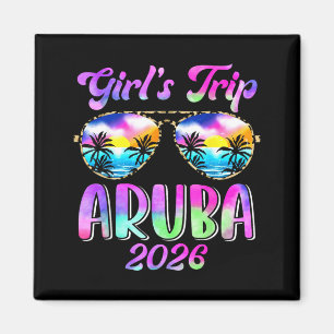 Aimant Voyage entre filles à Aruba 2026 Week-end estival