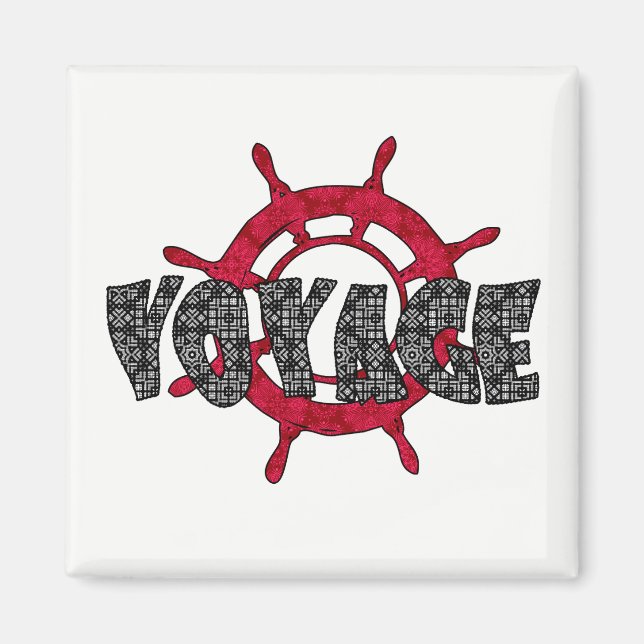Aimant Voyage, mer (Devant)