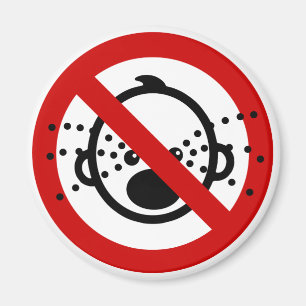 Aimant VOYAGE NO Cry Baby ⚠ Aéroport thaïlandais ⚠