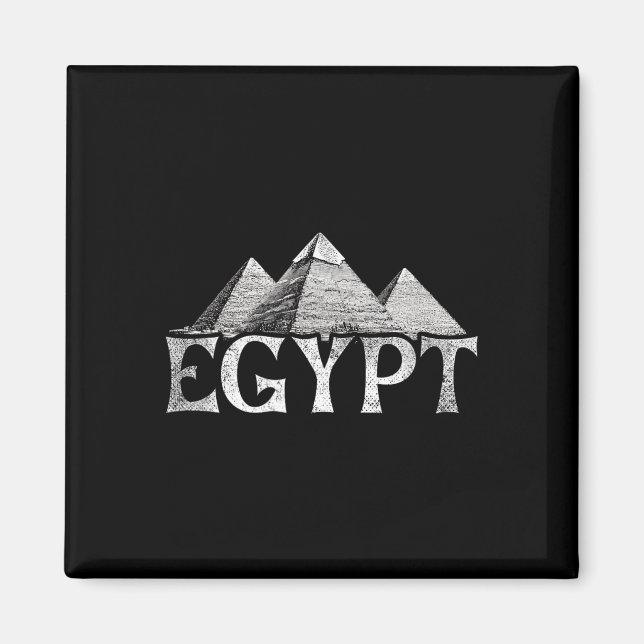 Aimant Voyage vacances Egypte Pyramides  (Devant)
