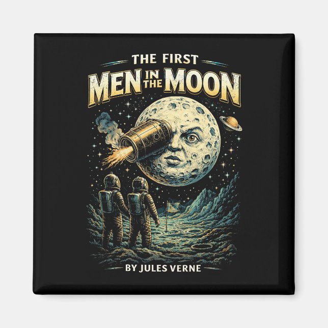 Aimant Voyage vers la Lune (Devant)