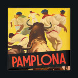 Aimant Voyage vintage Feria de Pamplona 1954<br><div class="desc">Aimant de voyage vintage Feria de Pamplona 1954</div>