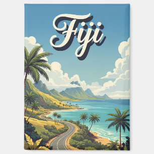 Aimant Voyages vintages aux Fidji