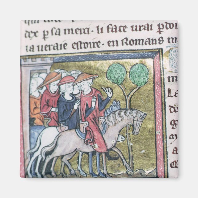 Aimant Voyageurs, du Roman de Jules Cesar (Devant)