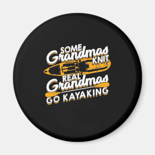 Aimant Vrais Grand-Mères Go Kayak