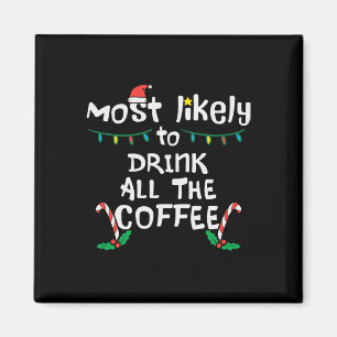 Aimant Vraisemblablement Boire Tout Café Noël Noël Famill