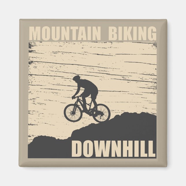 Aimant VTT Downhill (Devant)
