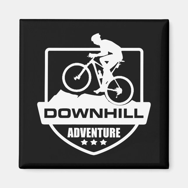 Aimant Vtt Downhill Vélo de Montagne (Devant)