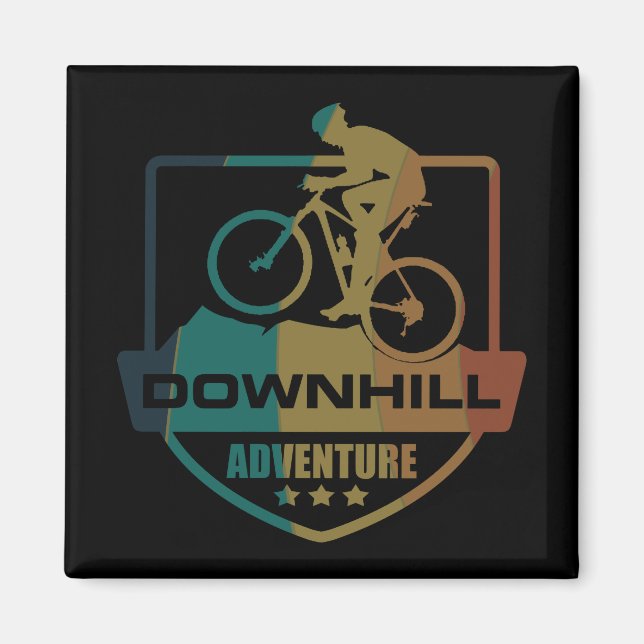 Aimant Vtt Downhill Vélo de Montagne (Devant)