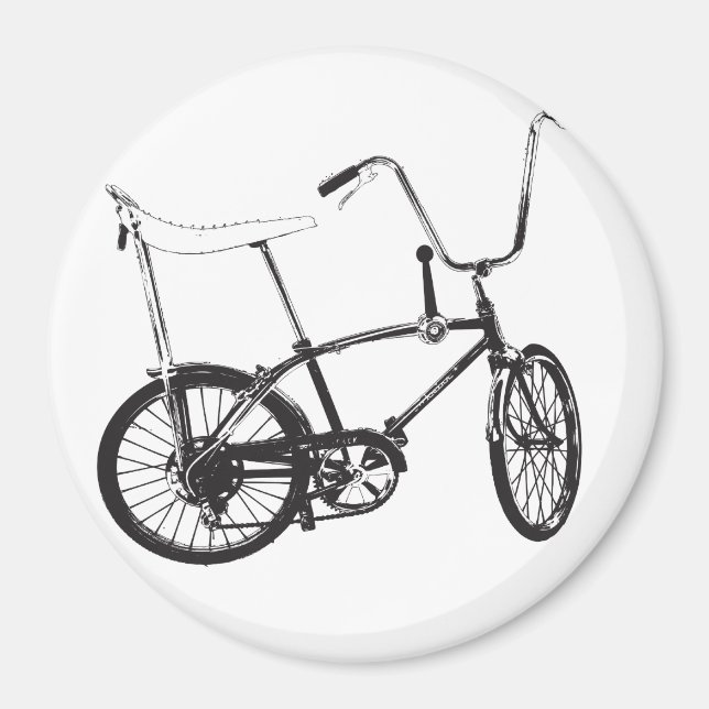 Aimant VTT old School original (Devant)