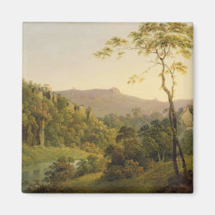 Aimant Vue à Matlock Dale, regardant vers la roche noire
