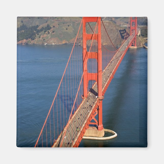 Aimant Vue aérienne du Golden Gate Bridge dans la (Devant)