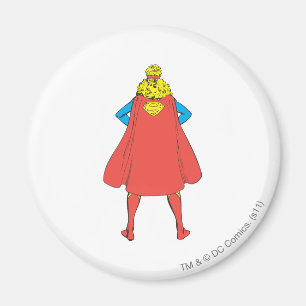 Aimant Vue arrière de Supergirl
