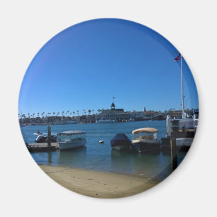 Aimant Vue de Balboa Island, Newport Beach, Californie
