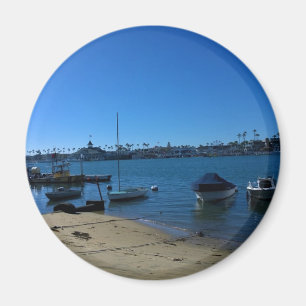 Aimant Vue de Balboa Island, Newport Beach, Californie