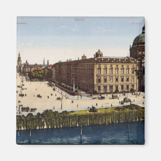 Aimant Vue de Berlin au tournant du siècle (Devant)