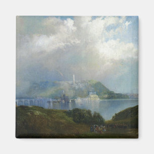 Aimant Vue de Fairmount Water Works (Philadelphia, PA)