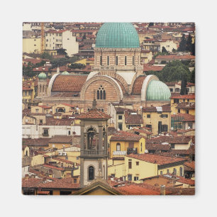 Aimant Vue de Florence, Italie depuis Piazza