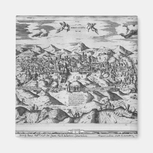 Aimant Vue de Jérusalem, 1570 ?