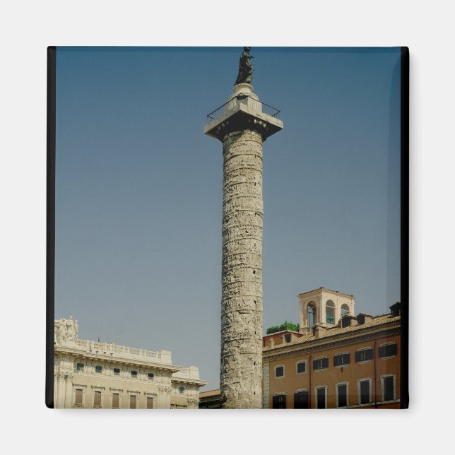 Aimant Vue de la colonne de Trajan, 113 AD (Devant)