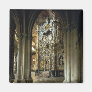 Aimant Vue de l'autel et du 'Transparente', c.1720