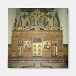 Aimant Vue de l'iconostase, 1641 (photo) (voyez 137901