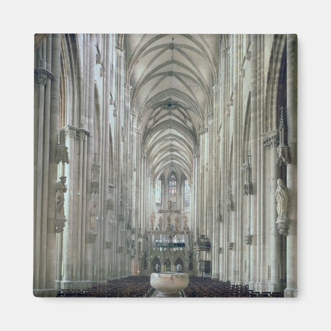 Aimant Vue de l'intérieur regardant vers l'est, commencé  (Devant)