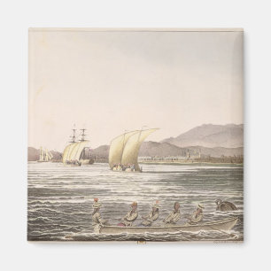 Aimant Vue de Manille, Philippines, 1826