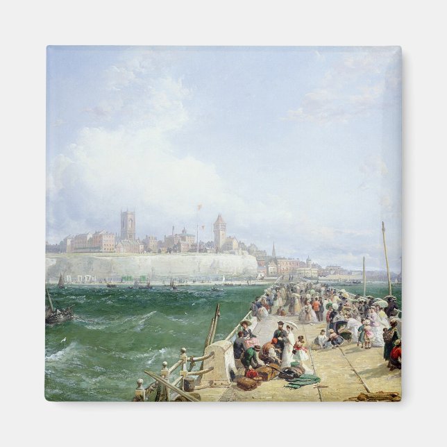 Aimant Vue de Margate du quai, 1868 (Devant)