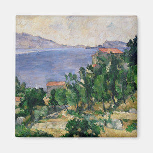 Aimant Vue de Paul Cezanne de bâti Marseilleveyre et d