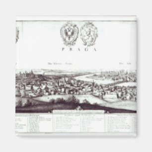 Aimant Vue de Prague, 1649