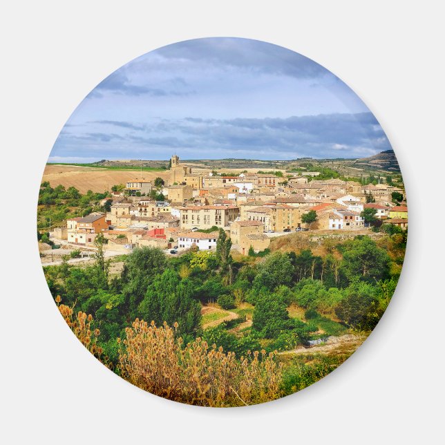 Aimant Vue de Torres del Rio (Devant)