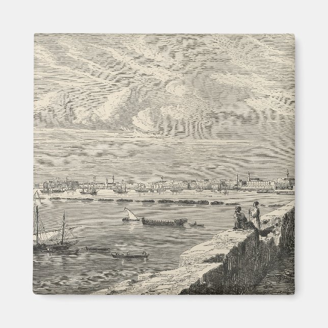 Aimant Vue de Tripoli (Devant)
